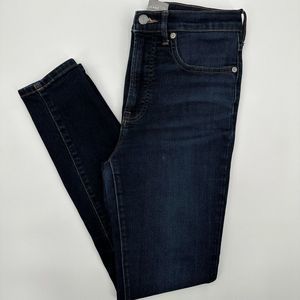 Everlane‎ Women's The High Rise Skinny Blue Denim Jeans Pants Sz 27 Tall